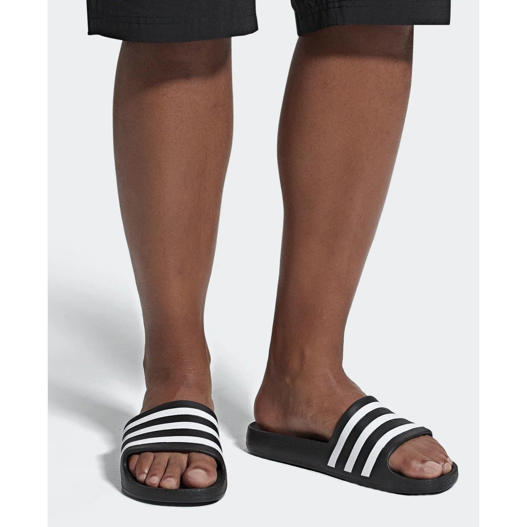 adidas Adilette Aqua Sliders - Black