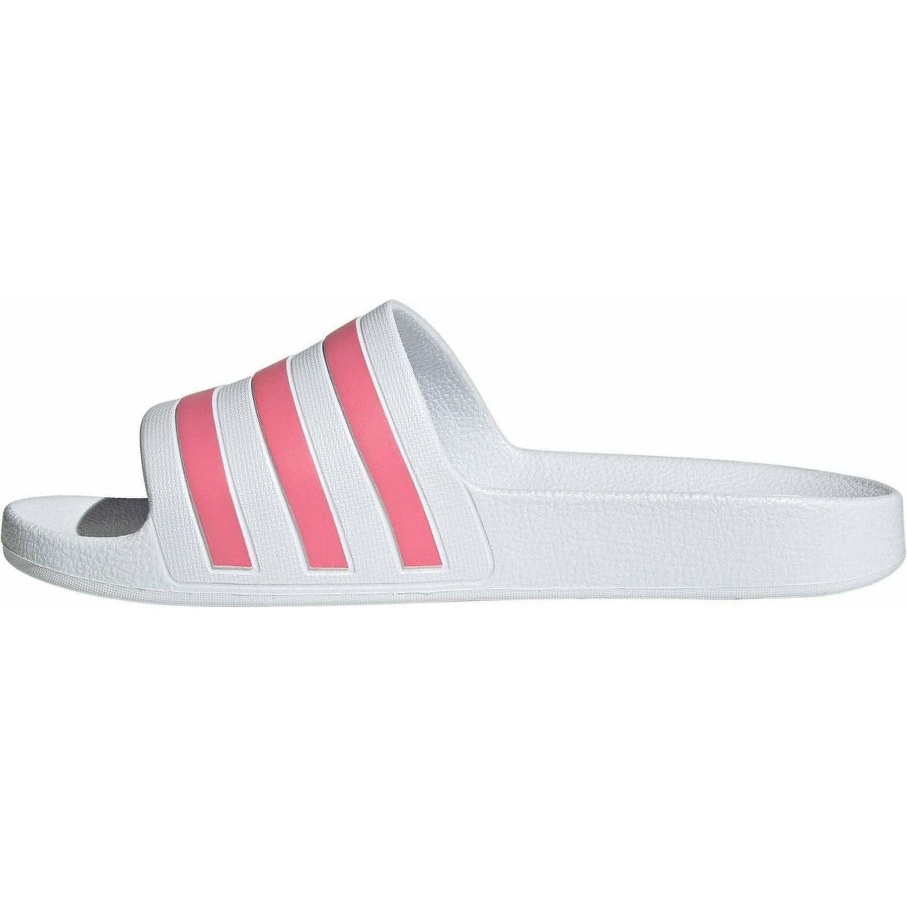 adidas Adilette Aqua Womens Sliders - White