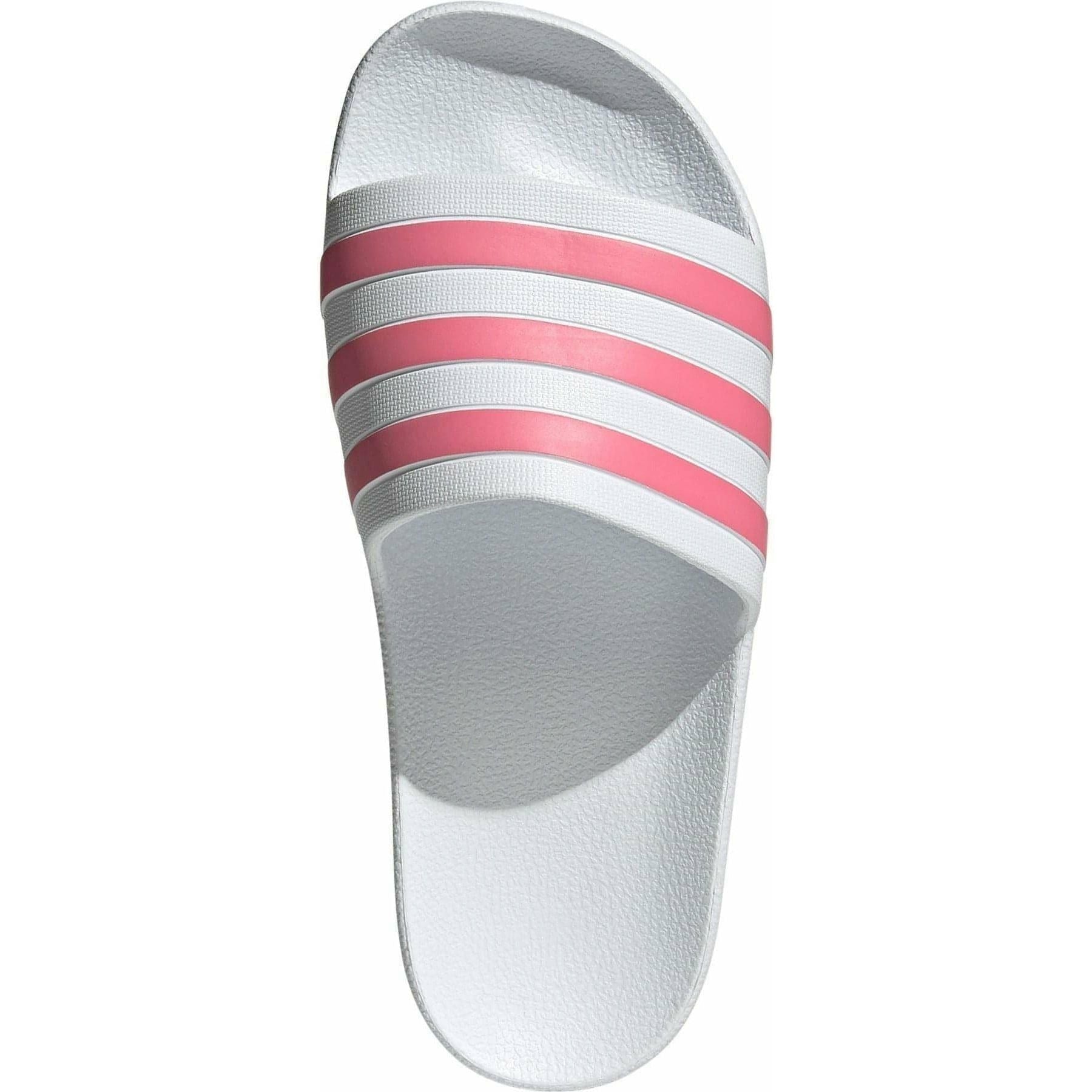 adidas Adilette Aqua Womens Sliders - White