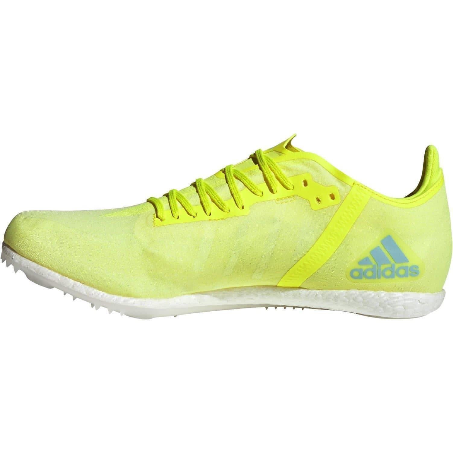 adidas Adizero Avanti Boost Running Spikes - Yellow