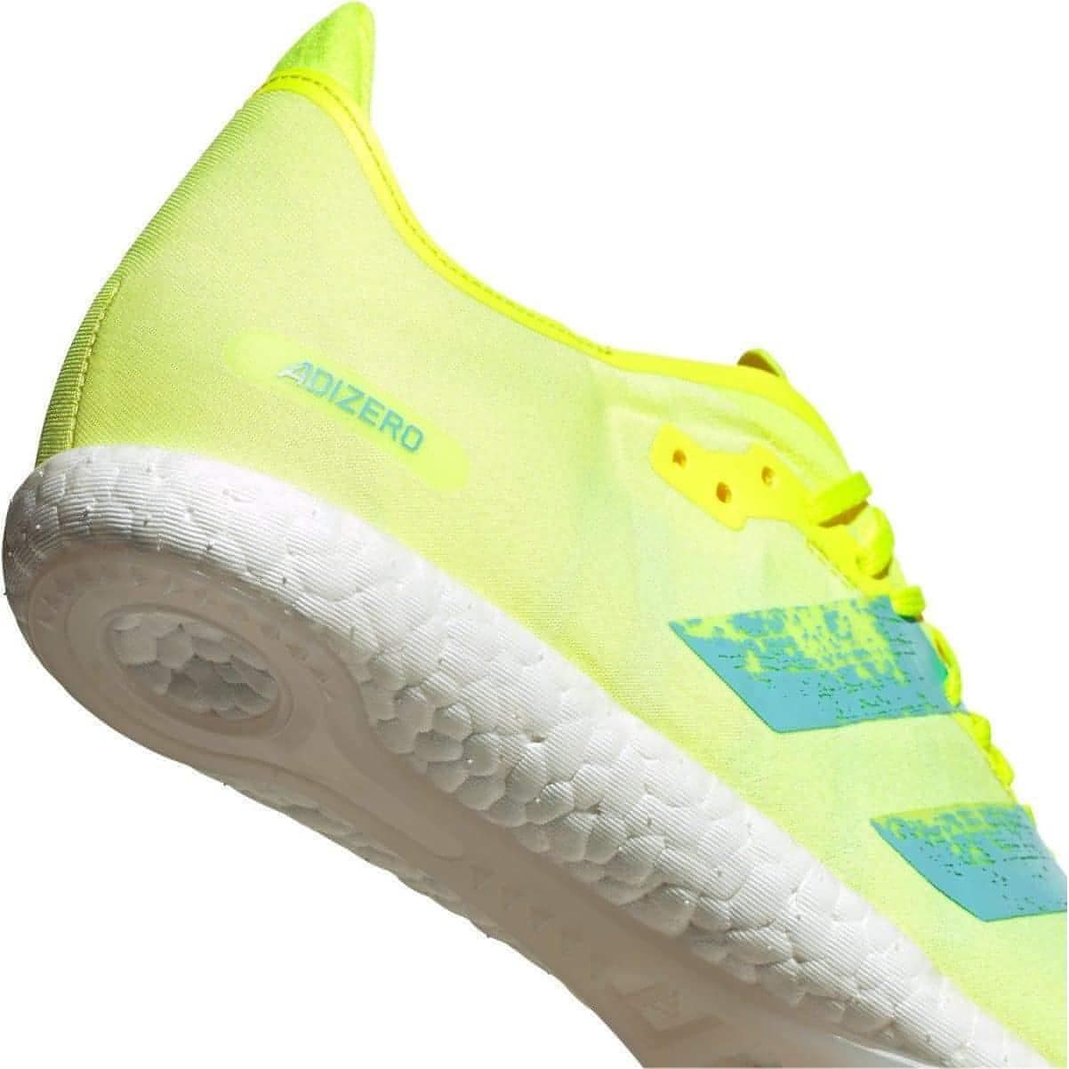 adidas Adizero Avanti Boost Running Spikes - Yellow