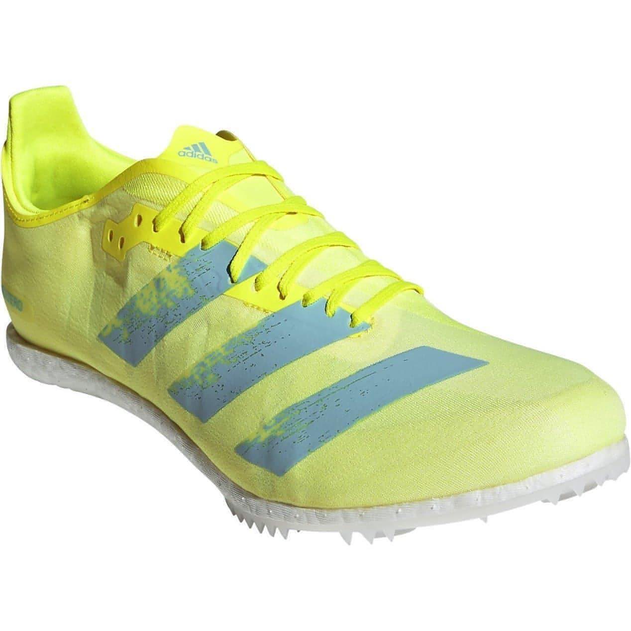 adidas Adizero Avanti Boost Running Spikes - Yellow