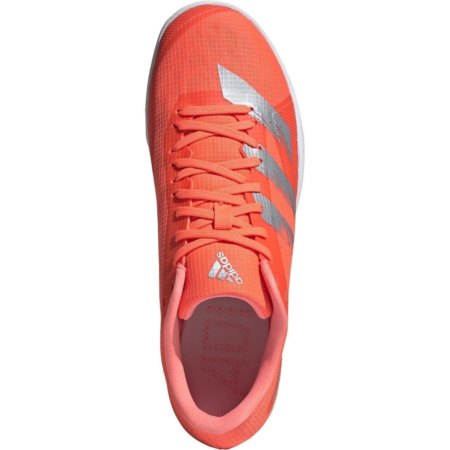 adidas Adizero Long Jump Field Event Spikes - Orange