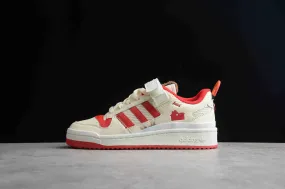 Adidas Forum Low Home Alone Cream White Collegiate Red Off White GZ4378