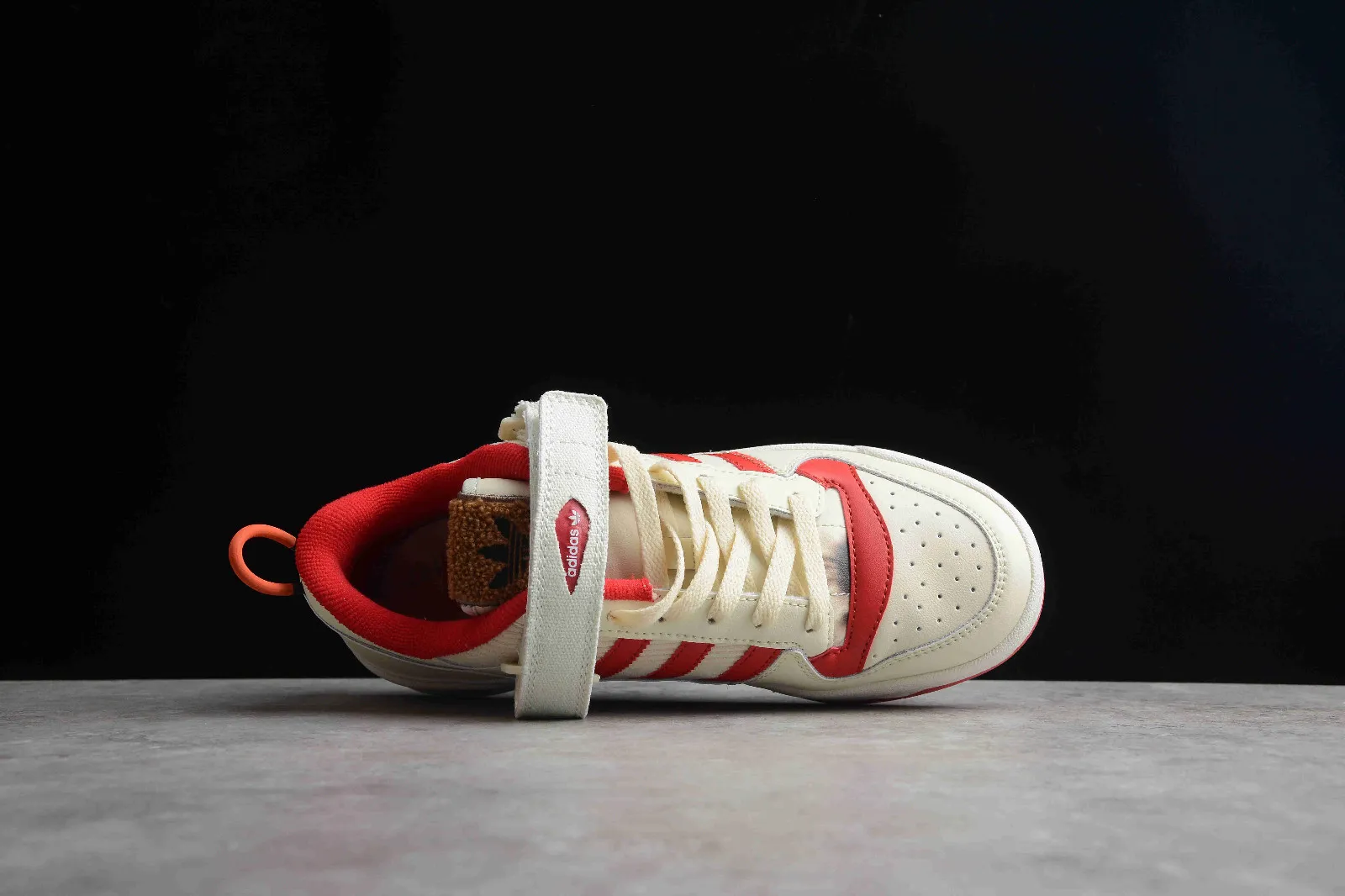 Adidas Forum Low Home Alone Cream White Collegiate Red Off White GZ4378