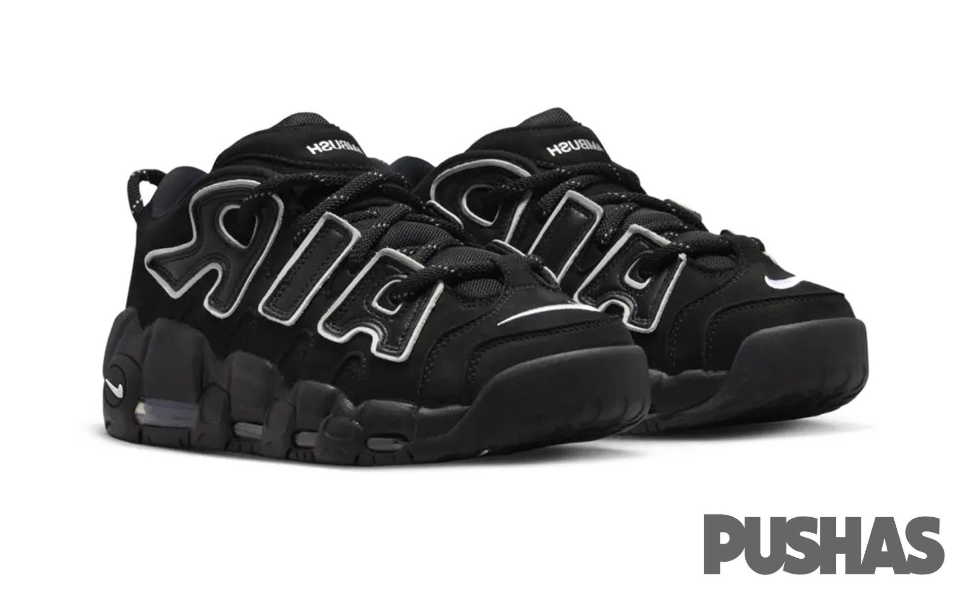 Air More Uptempo Low x AMBUSH 'Black' (2023)