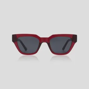 A.kjaerbede Kaws Sunglasses Burgundy