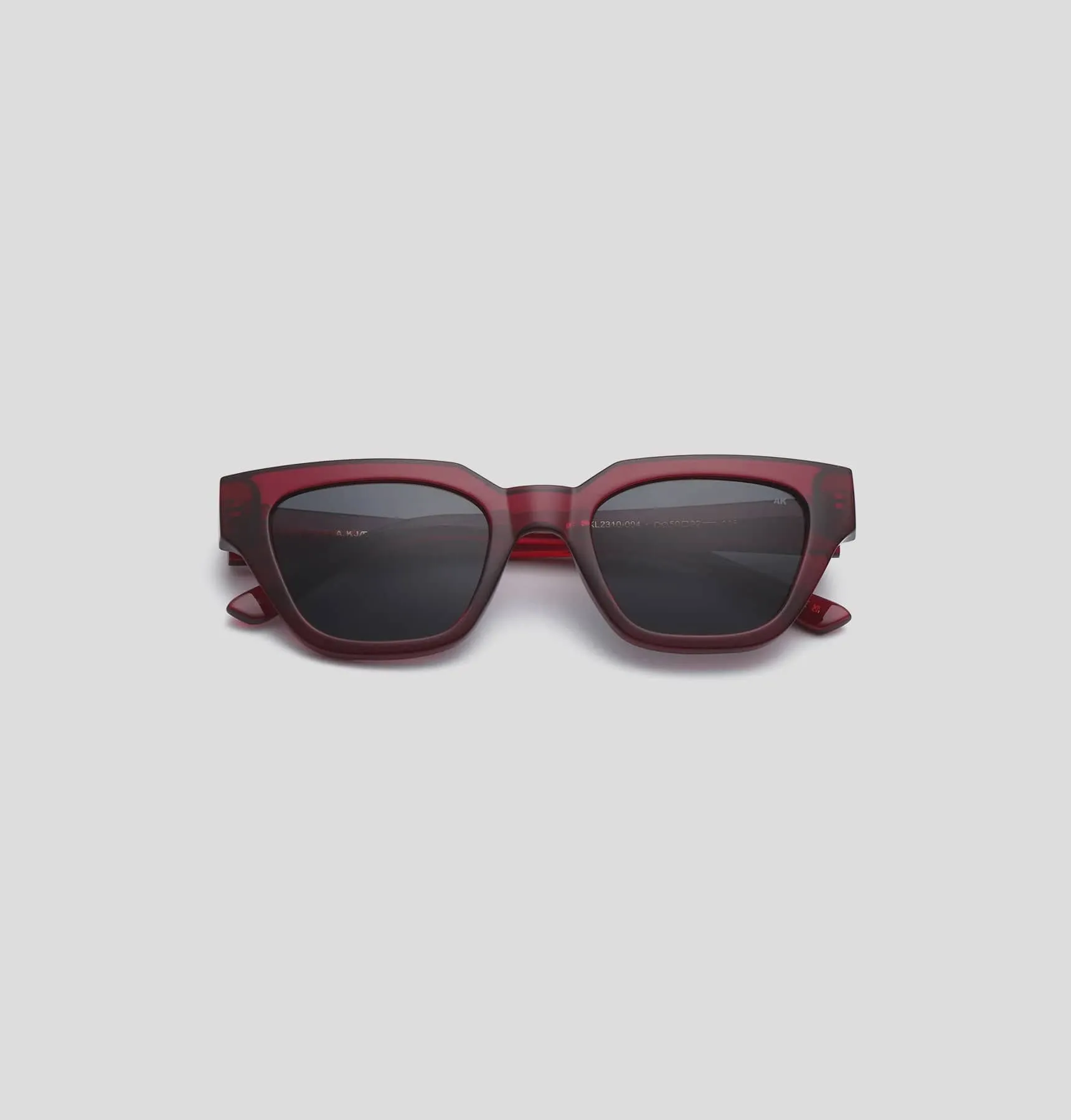 A.kjaerbede Kaws Sunglasses Burgundy