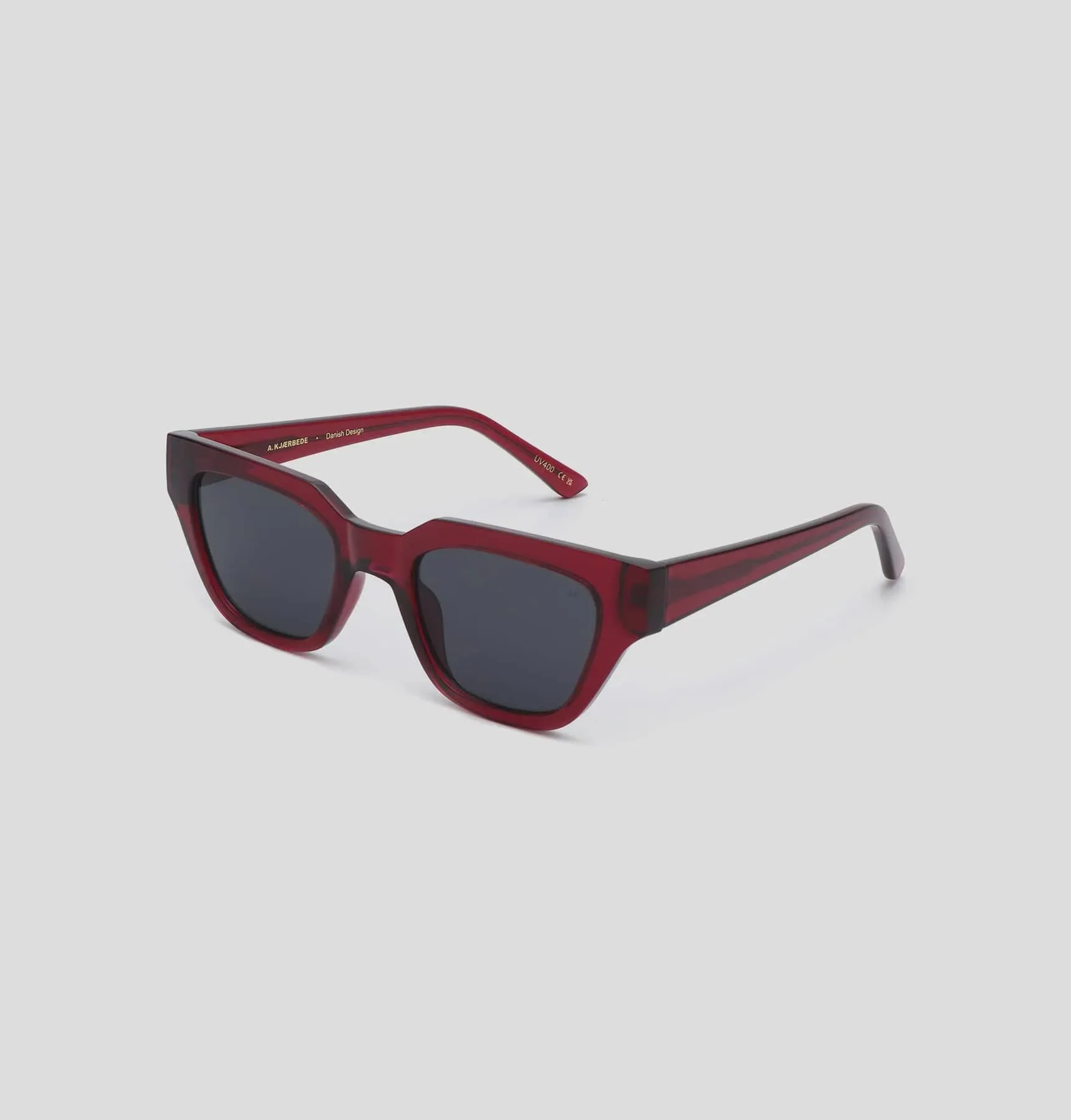 A.kjaerbede Kaws Sunglasses Burgundy