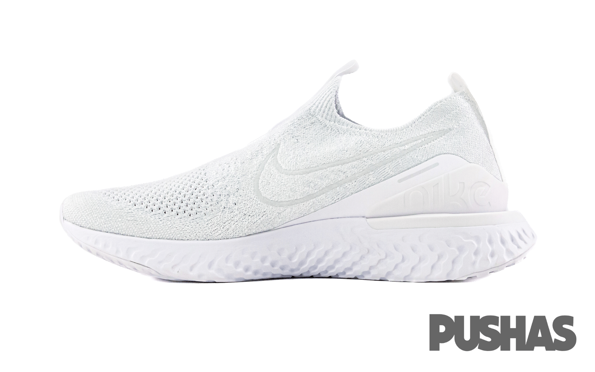 Epic Phantom React Flyknit 'White Pure Platinum' W (2019)