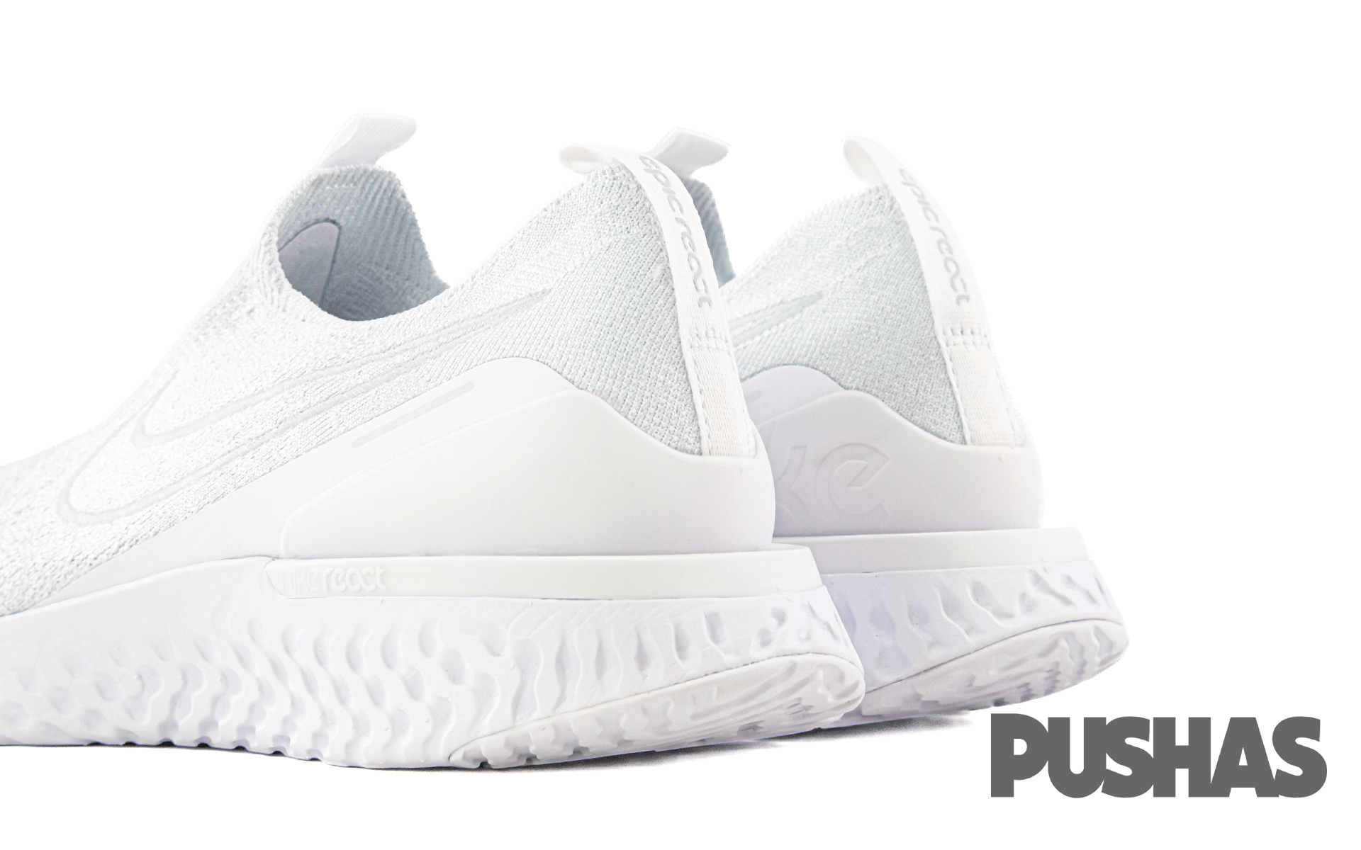 Epic Phantom React Flyknit 'White Pure Platinum' W (2019)