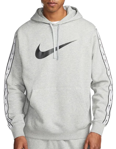 Felpa Nike Con Cappuccio Grigio