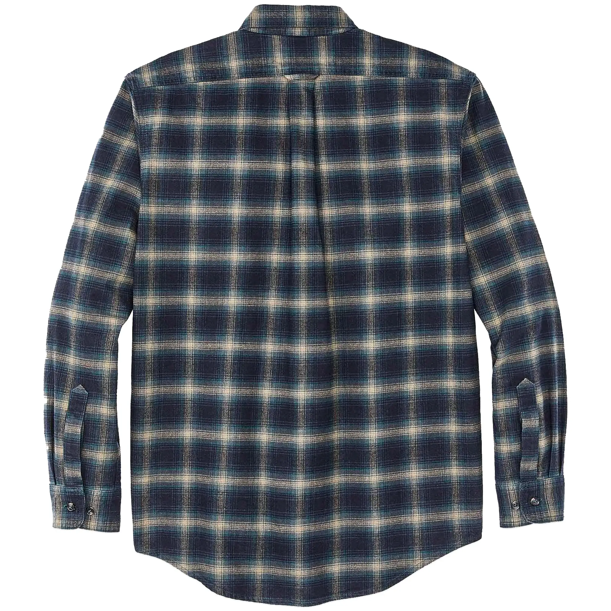 Filson Alaskan Guide Shirt - Navy / Pine / Bronze Plaid