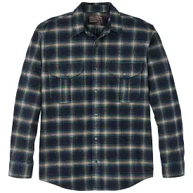 Filson Alaskan Guide Shirt - Navy / Pine / Bronze Plaid