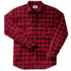 Filson Alaskan Guide Shirt - Red Black Plaid