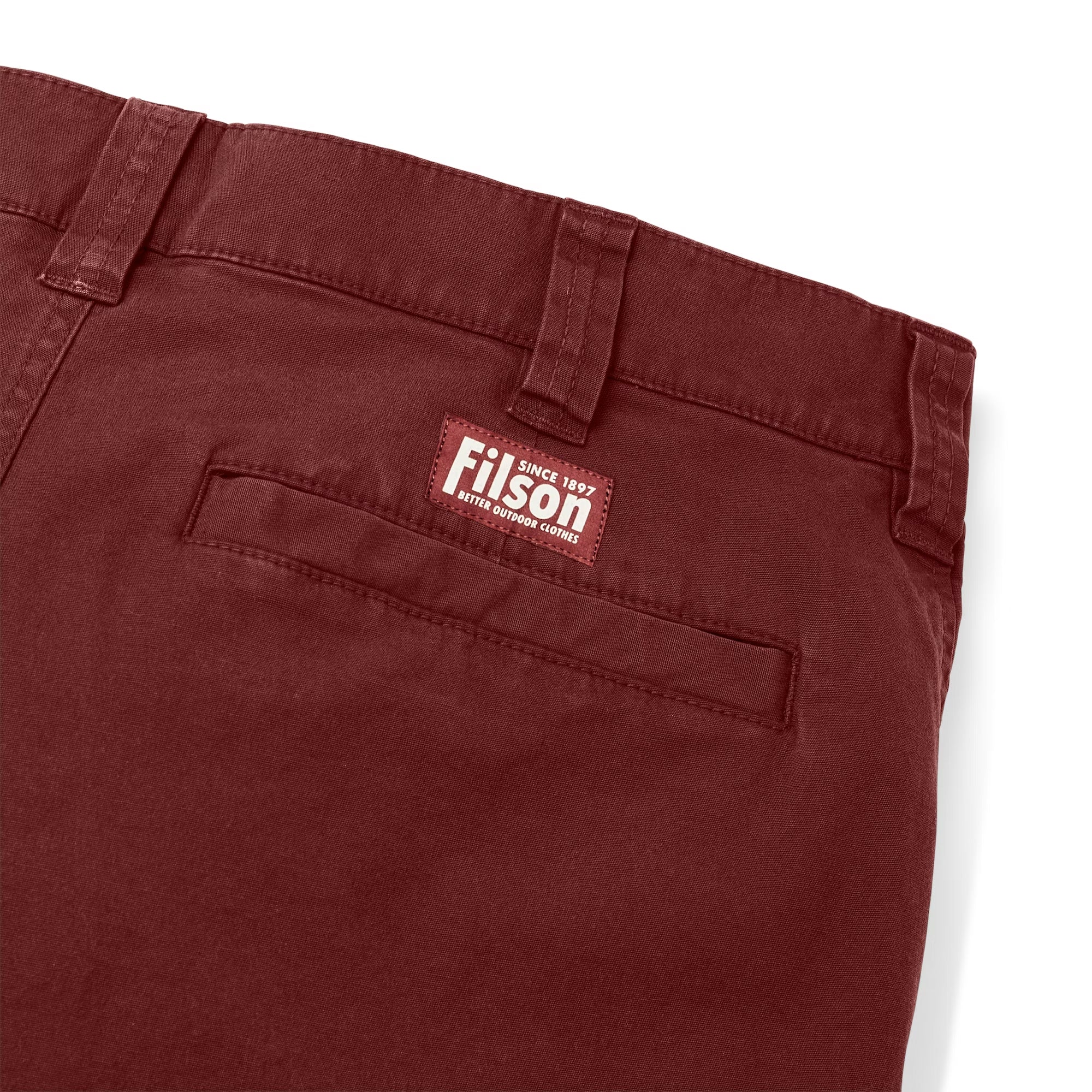 Filson Granite Mountain 9 Shorts - Madder Red