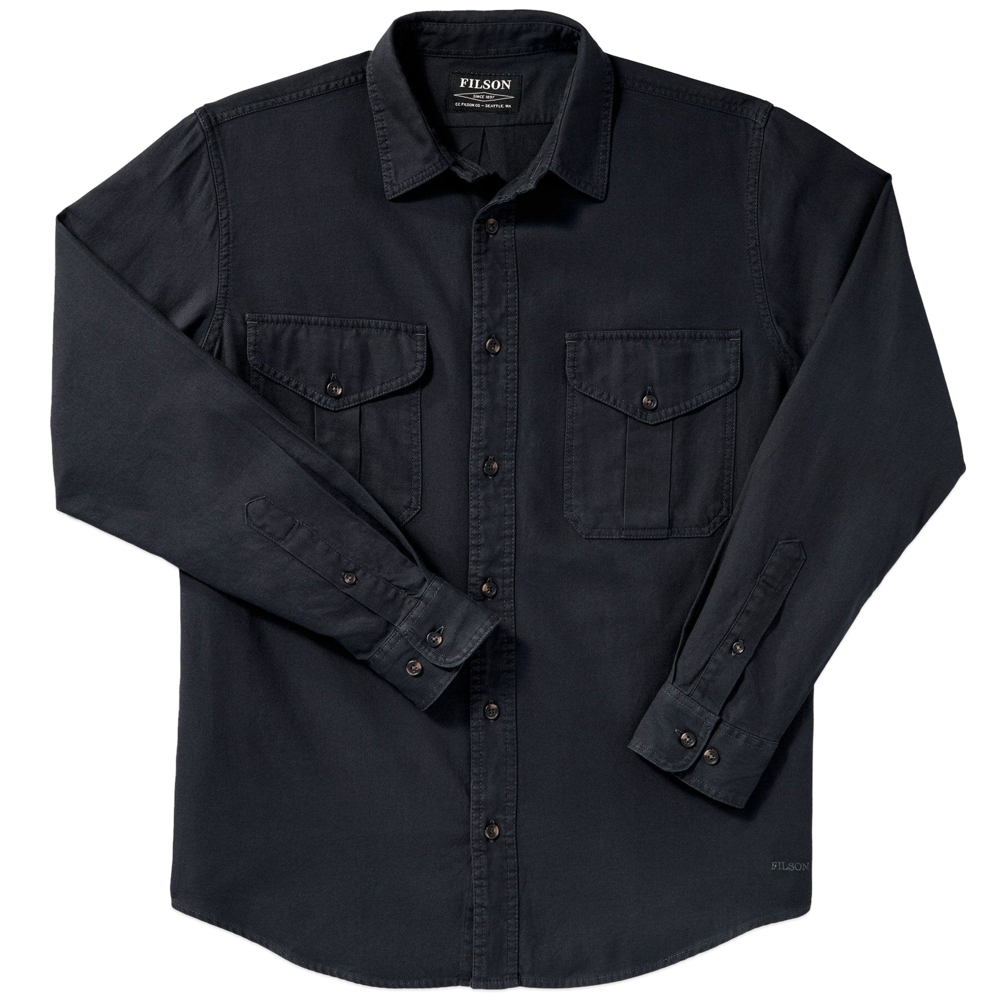 Filson Light Weight Alaskan Guide Shirt - Midnight Navy