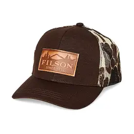 Filson Logger Mesh Cap - Brown Camo / Scenic