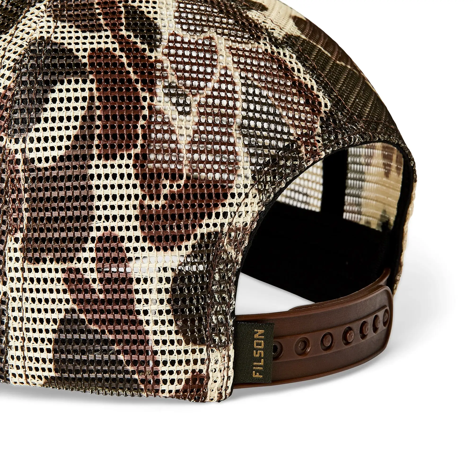 Filson Logger Mesh Cap - Brown Camo / Scenic