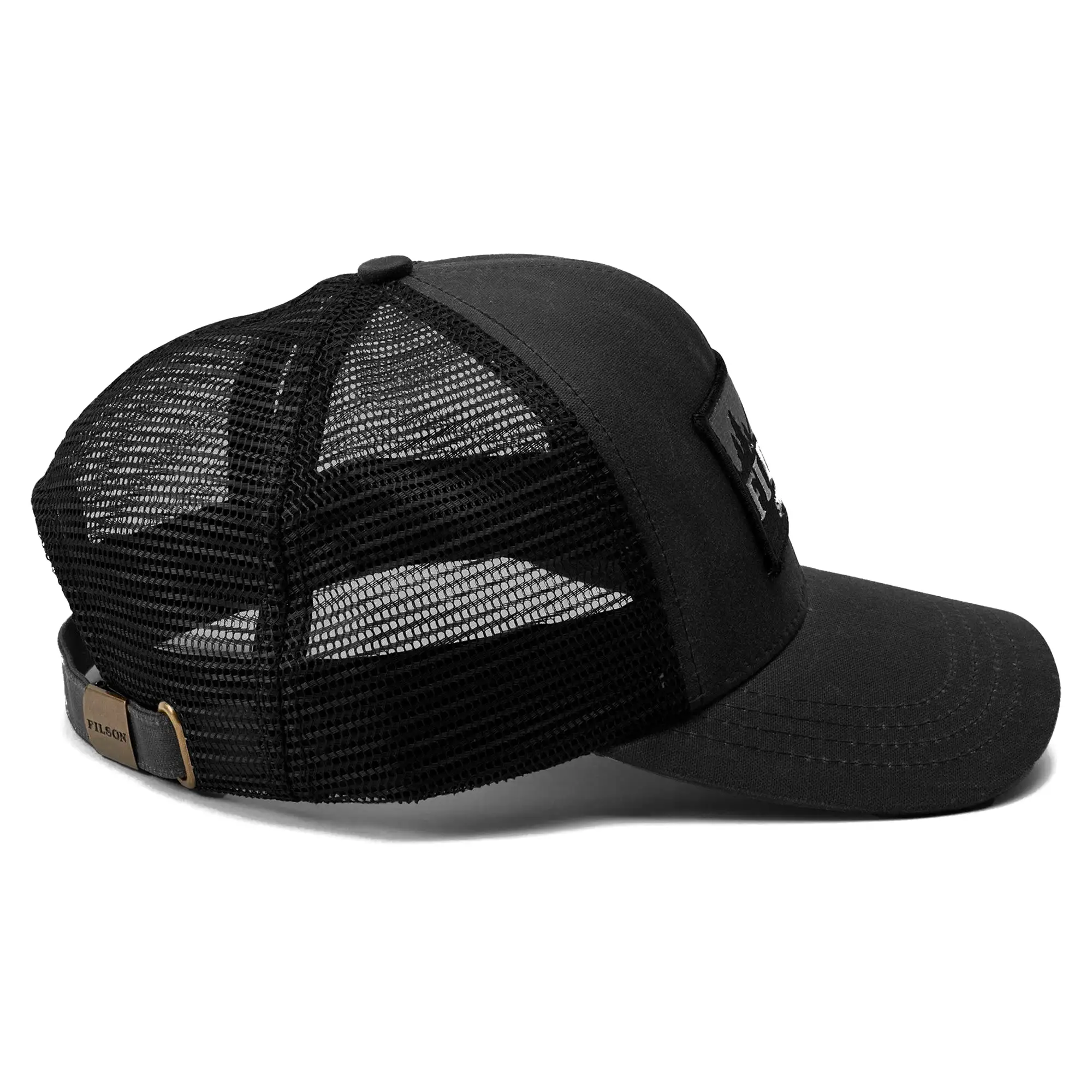 Filson Logger Mesh Cap - Oil Finish Black