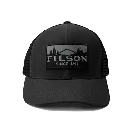 Filson Logger Mesh Cap - Oil Finish Black