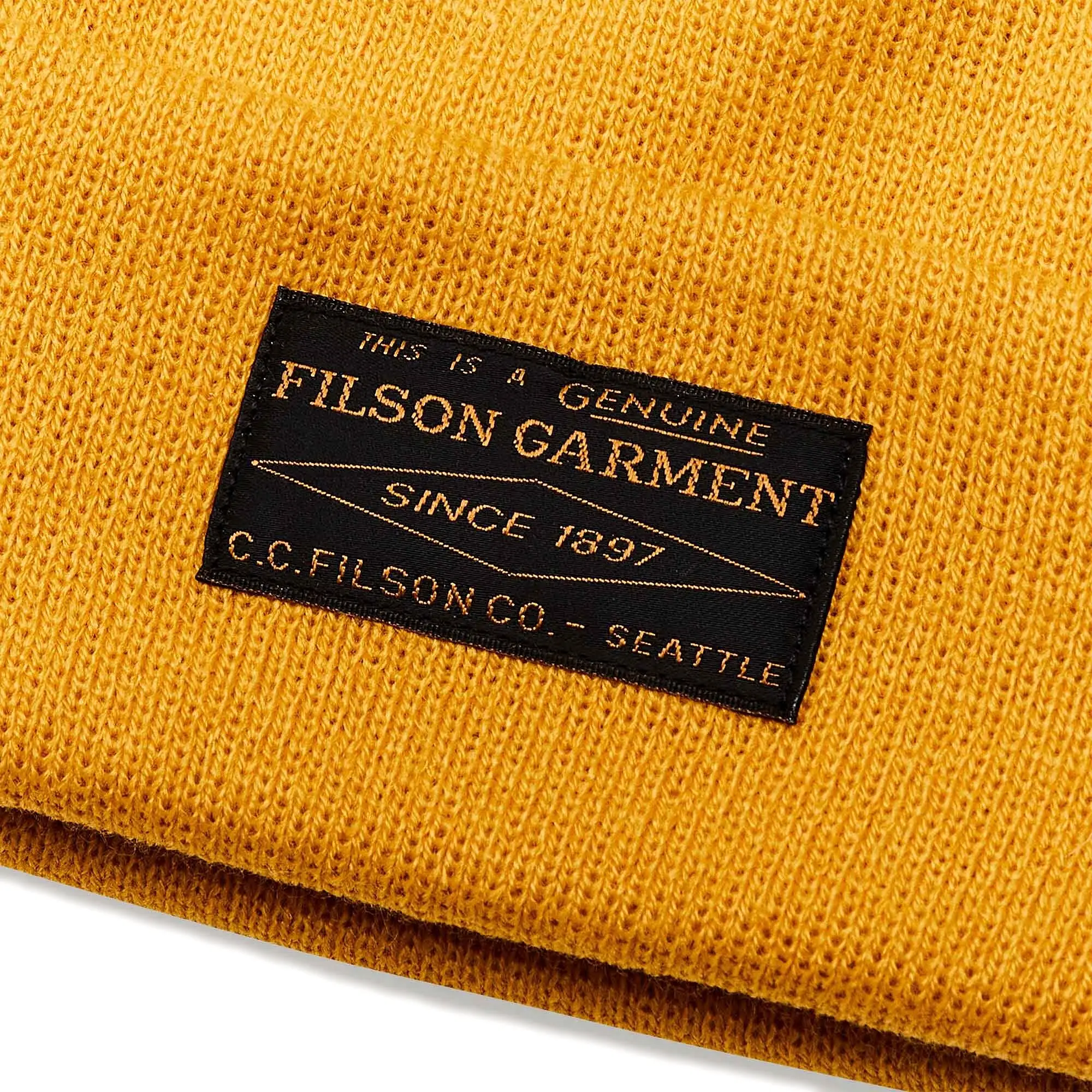 Filson New Ballard Watch Cap - Mustard Yellow