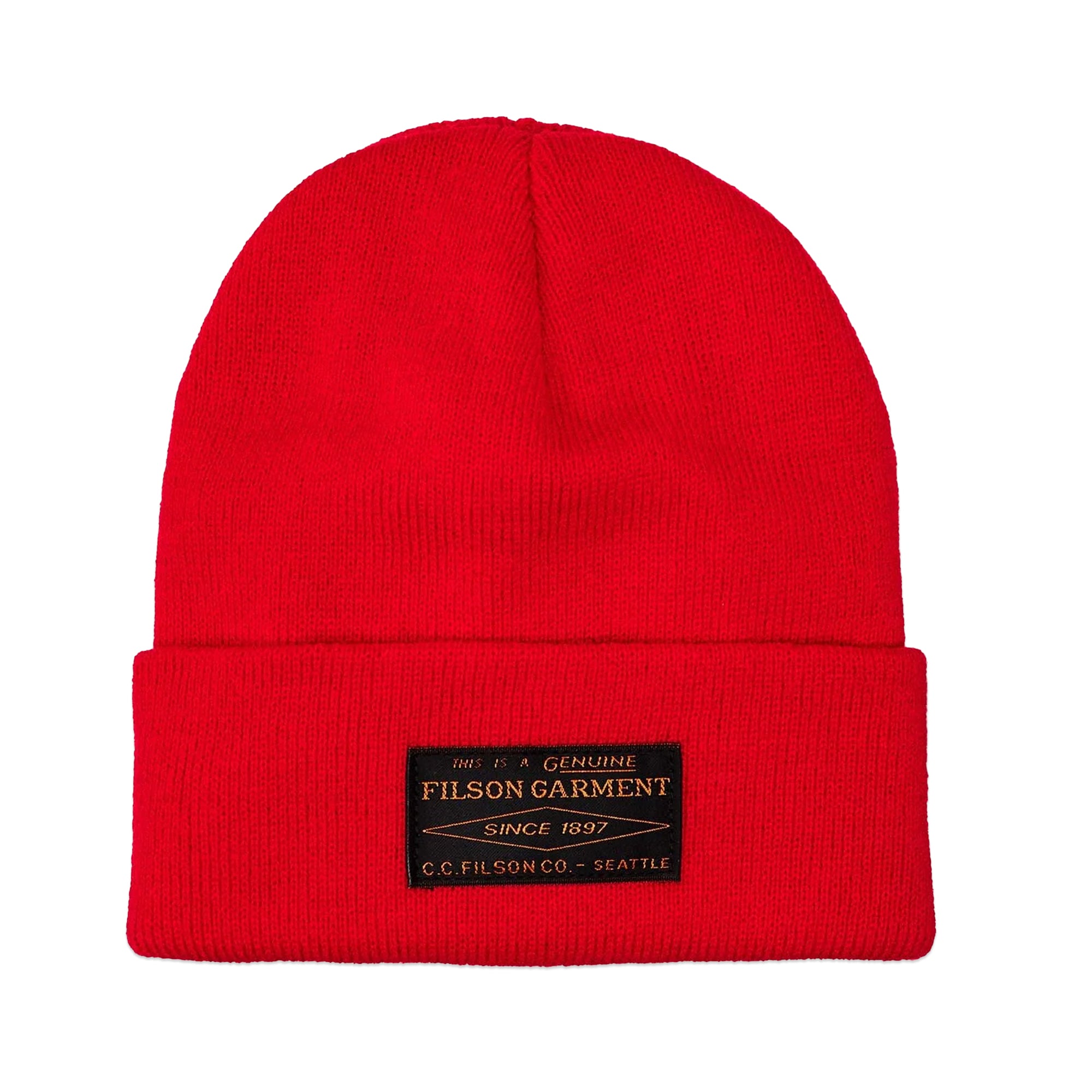 Filson New Ballard Watch Cap - Red