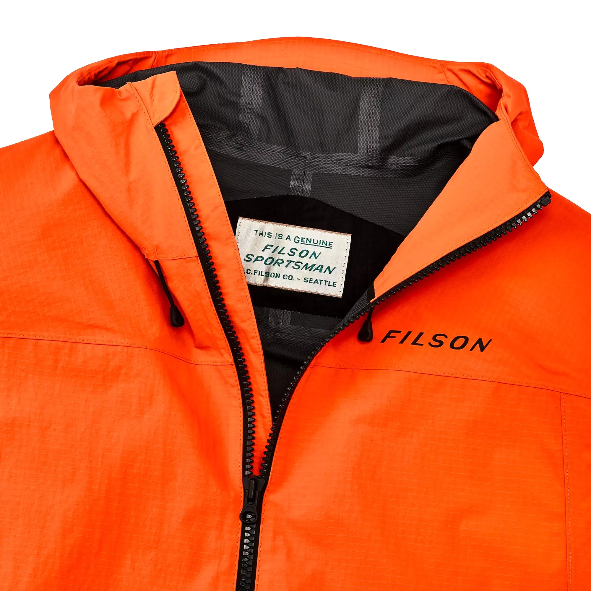 Filson New Swiftwater 2.0 Rain Jacket - Blaze Orange