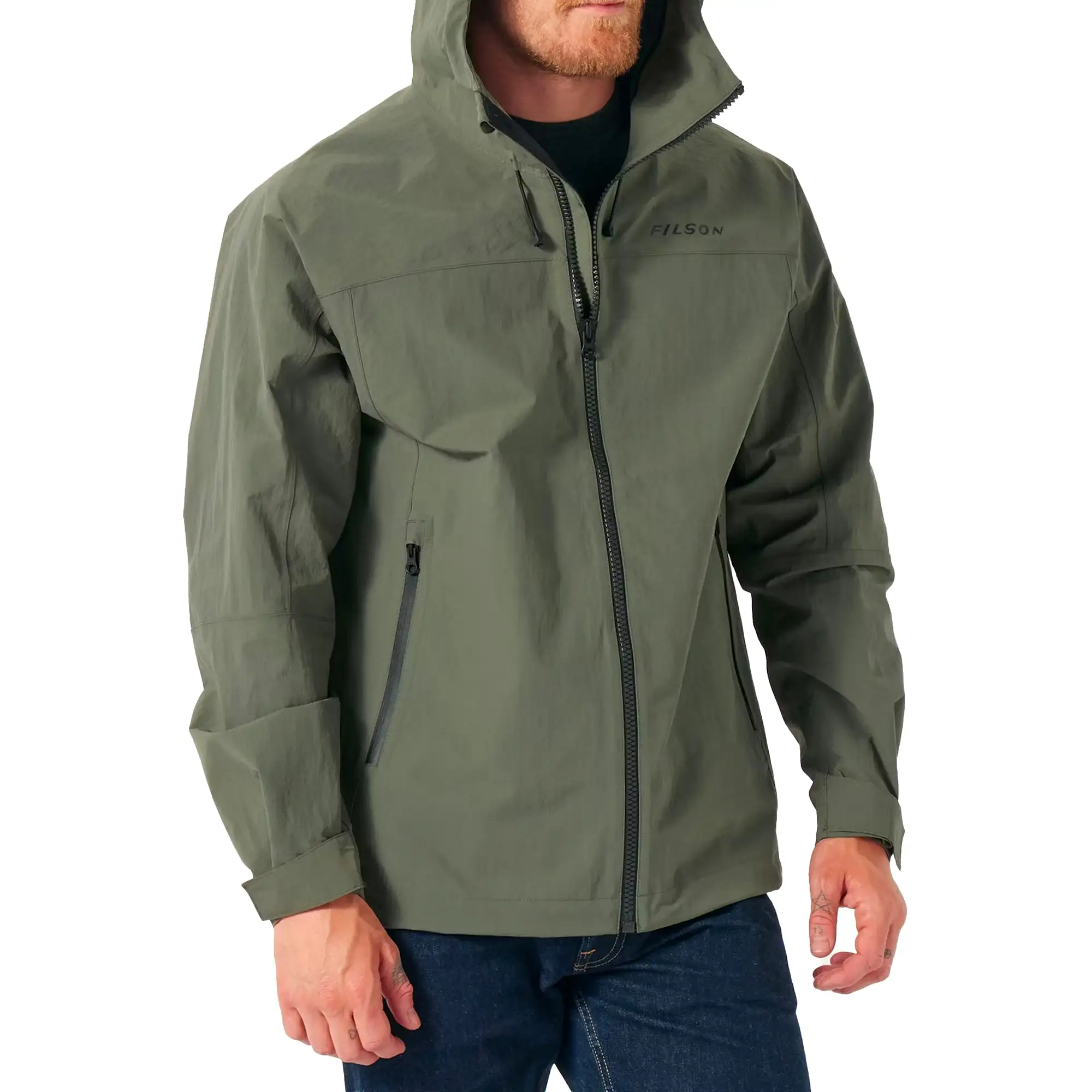 Filson New Swiftwater 2.0 Rain Jacket - Service Green