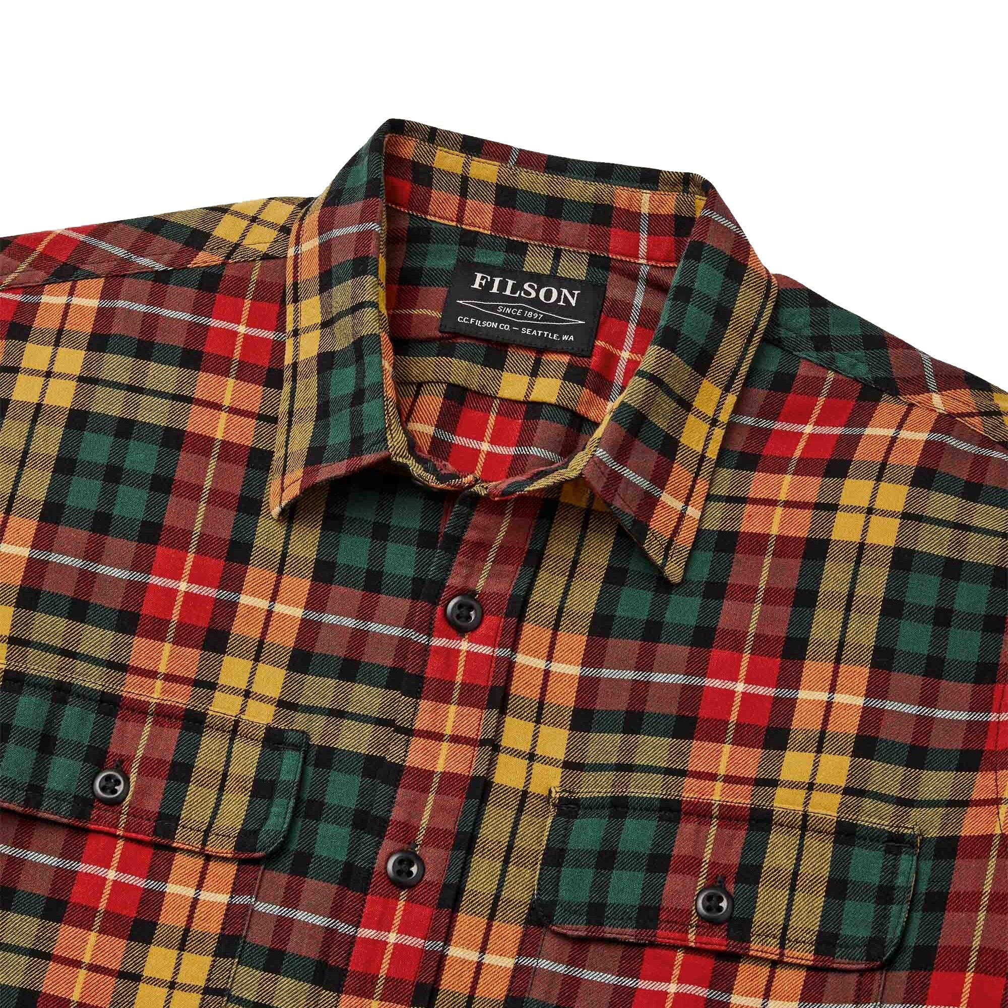 Filson Scout Shirt - Spruce Gold Plaid