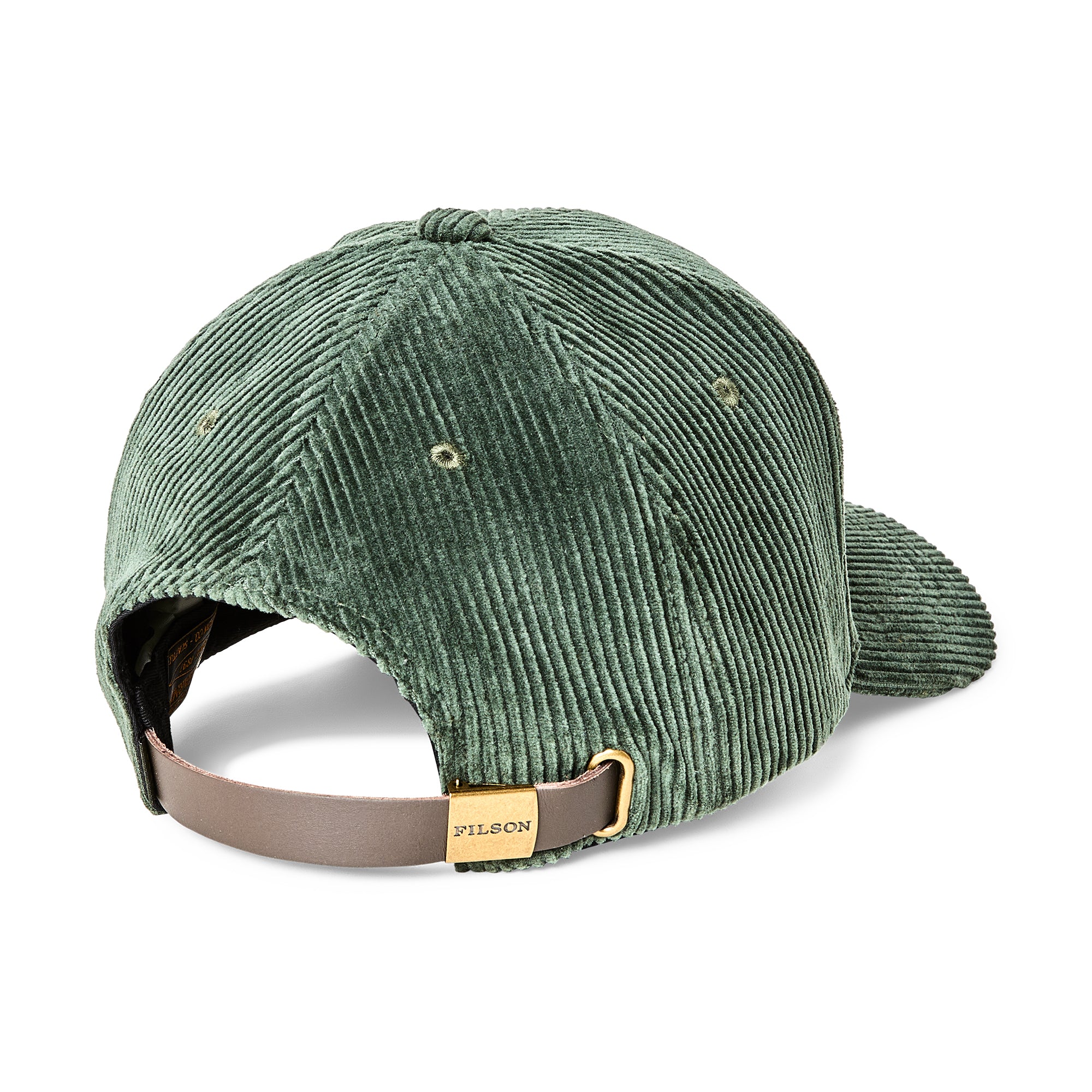 Filson Smokey Logger Corduroy Cap - Spruce / Smokey