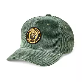 Filson Smokey Logger Corduroy Cap - Spruce / Smokey