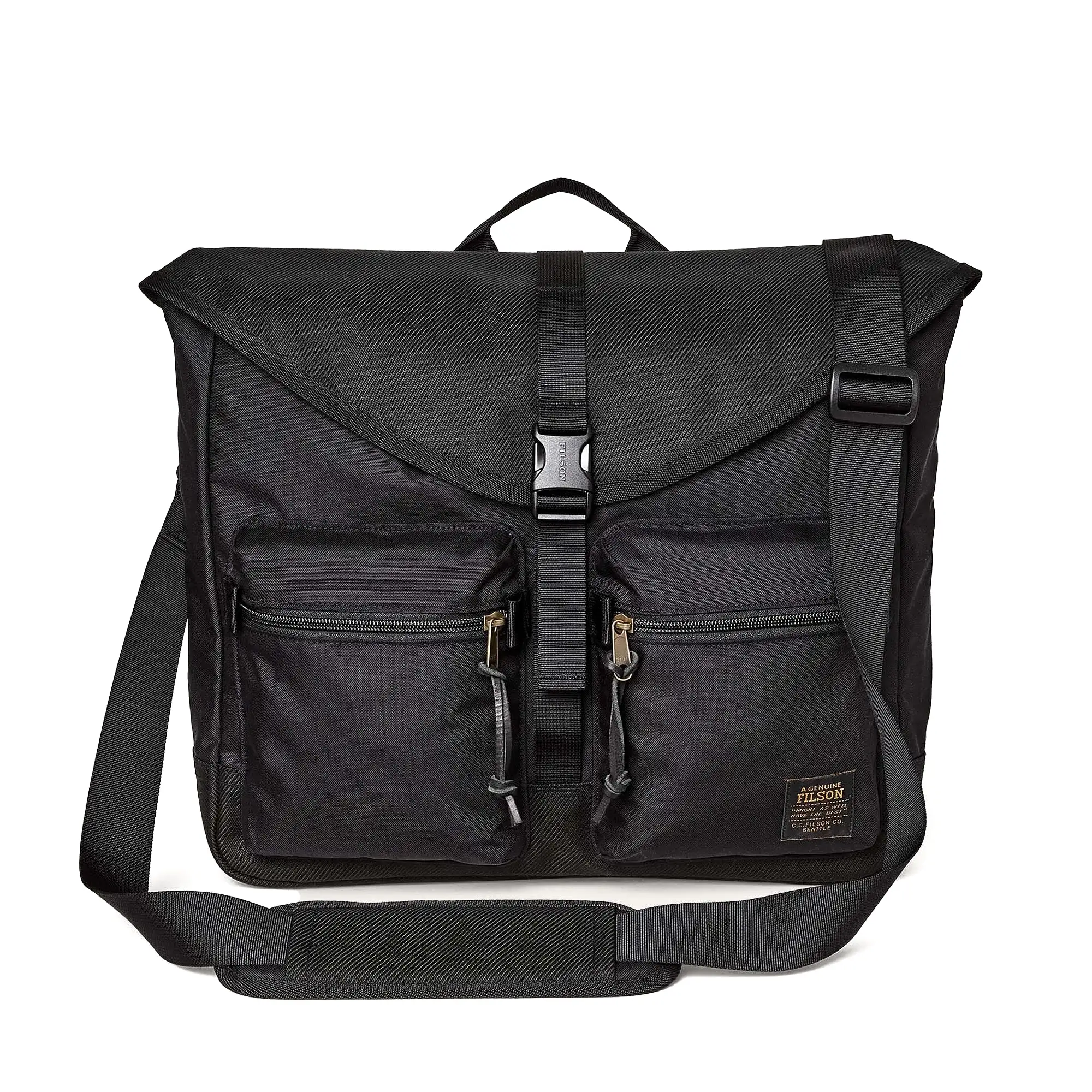 Filson Surveyor Messenger Bag - Black