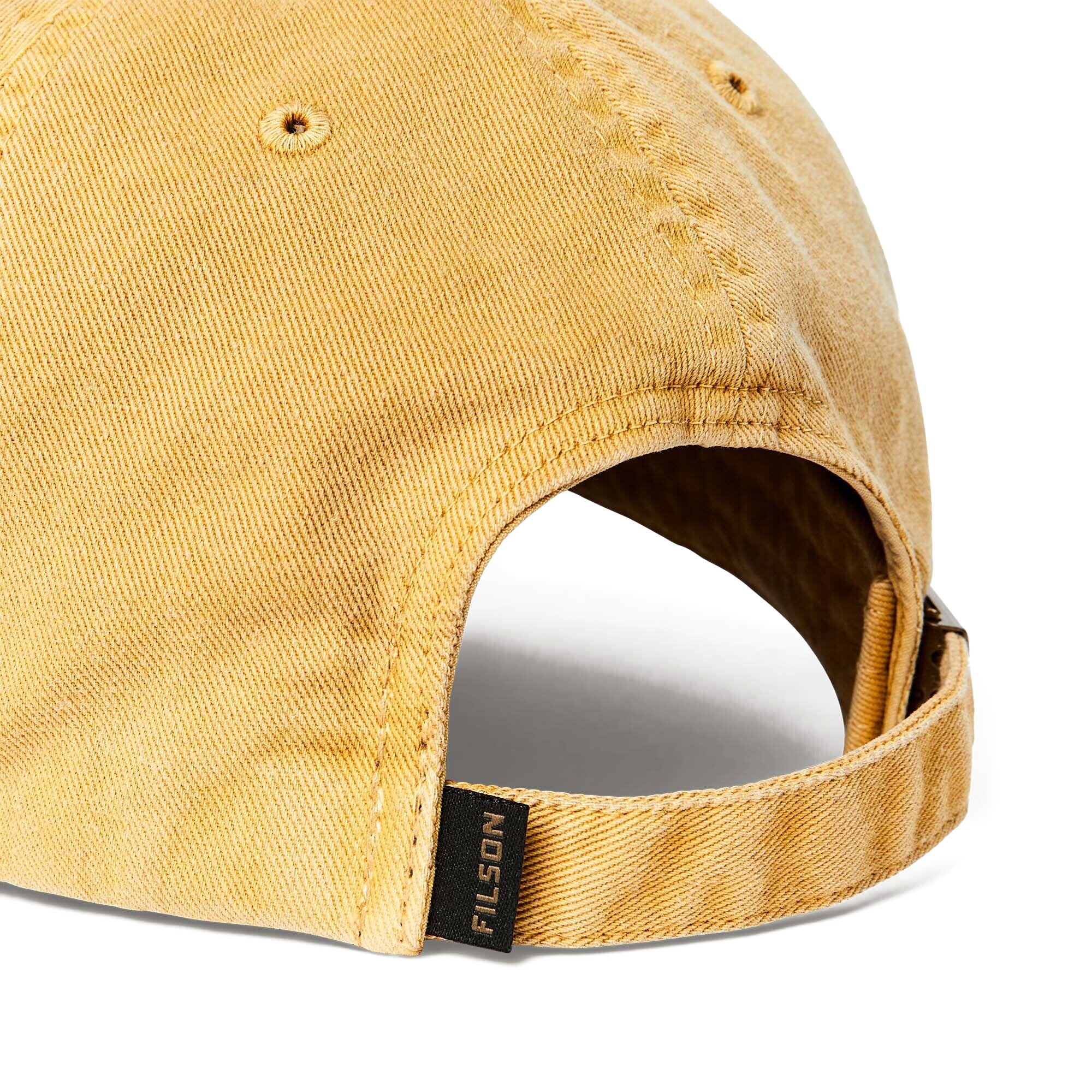 Filson Washed Low Profile Logger Cap - Lemon/Elk