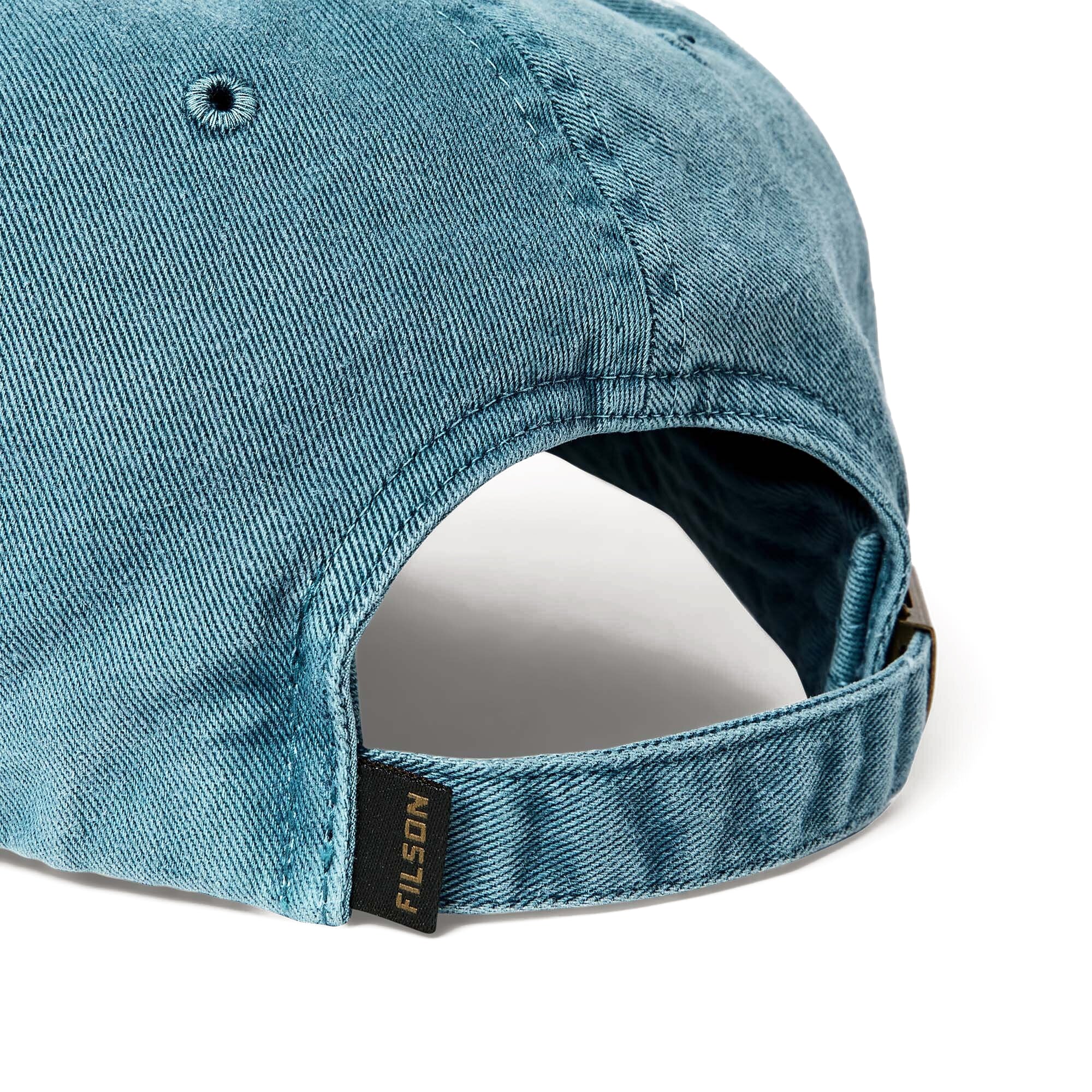 Filson Washed Low Profile Logger Cap - Slate/Mallard