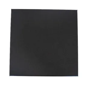 Golf Simulator Wall Tiles 50cm x 50cm, Soft Fabric Finish , Black - Pack Of 10 wall tiles