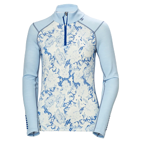 Helly Hansen Women's Lifa Merino Midweight Graphic 1/2 Zip - Past Season