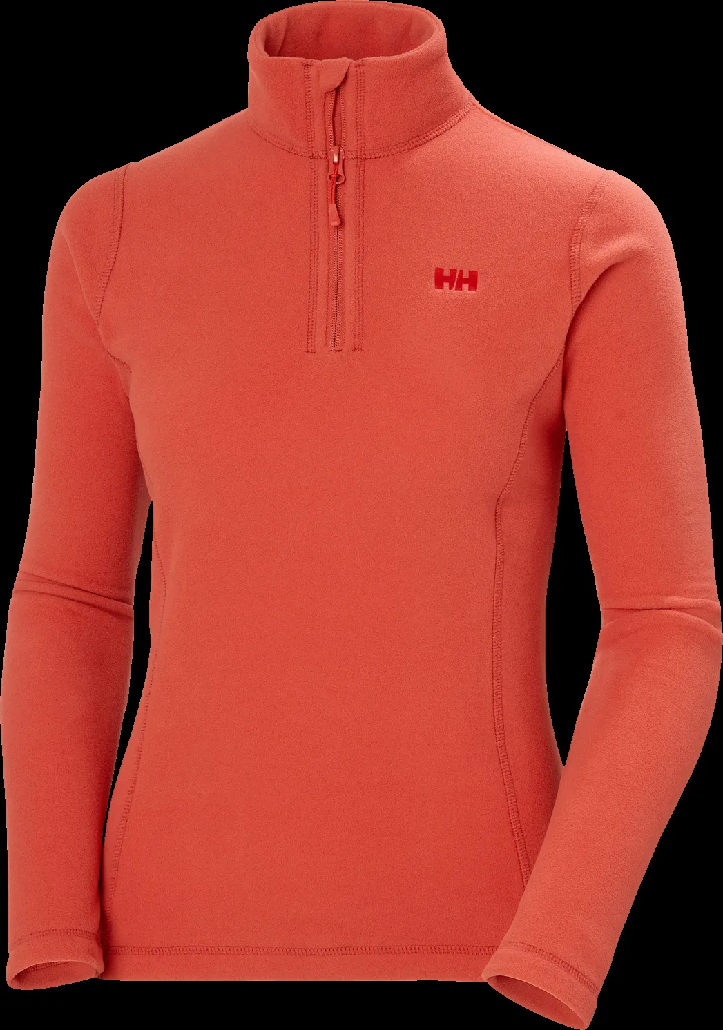 Helly Hansen Women's Daybreaker 1/2 Zip Fleece Red | Buy Helly Hansen Women's Daybreaker 1/2 Zip Fleece Red here | Out