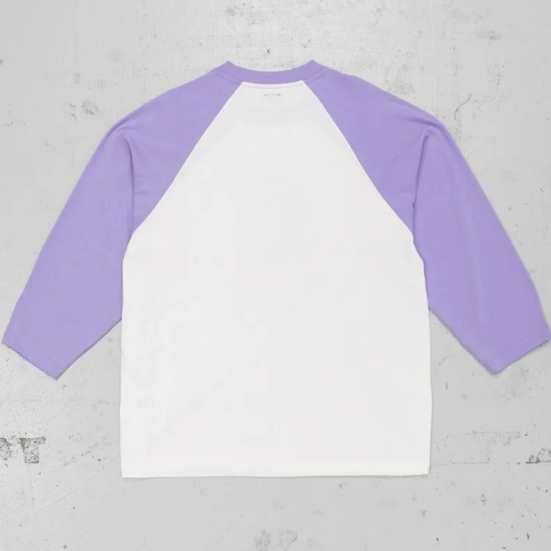 Heresy Bacchus Baseball Shirt (Lavender/White)