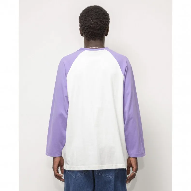 Heresy Bacchus Baseball Shirt (Lavender/White)