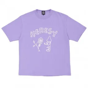 Heresy Naturist T-Shirt (Lavendar)