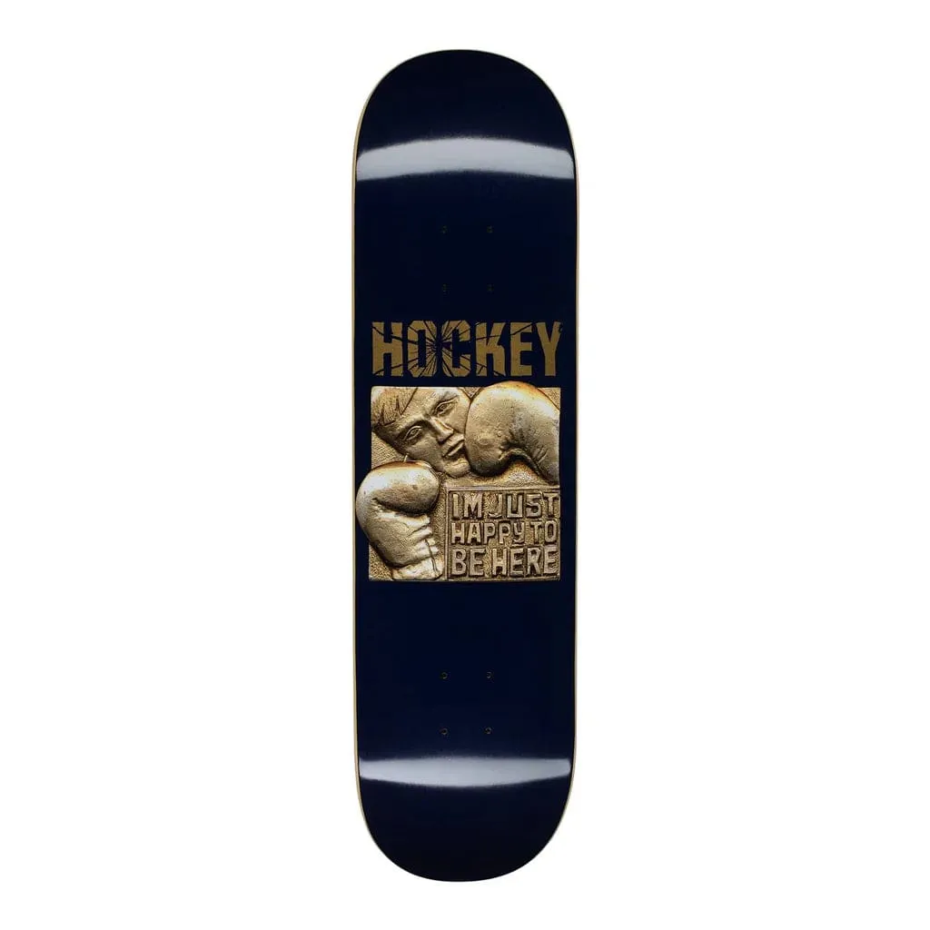 Hockey Skateboards Happy to be Here John Fitzgerald Skateboard Deck 8.5