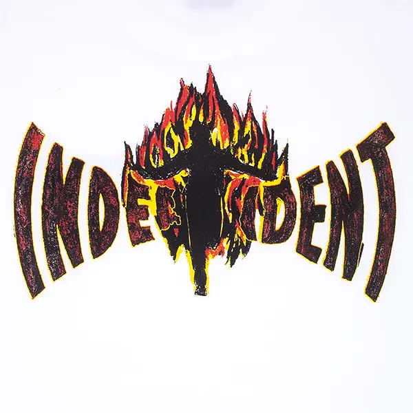 Hockey X Independent Tee White