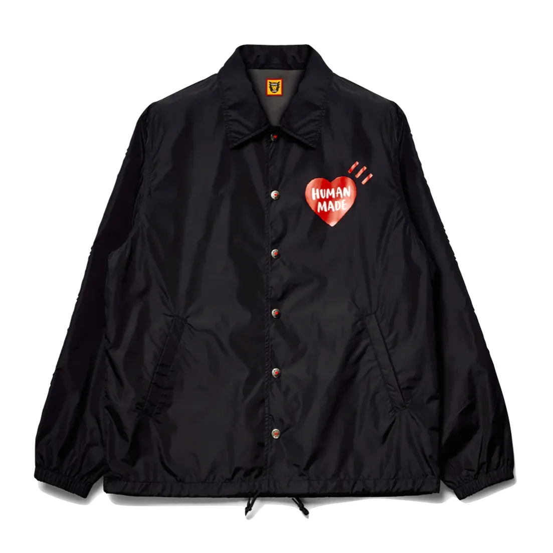 HUMAN MADE COACH JACKET - BLACK