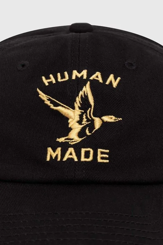 Human Made cotton baseball cap black color HM27GD015