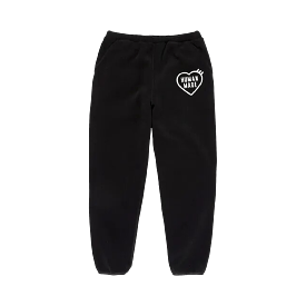 HUMAN MADE FLEECE PANTS - BLACK