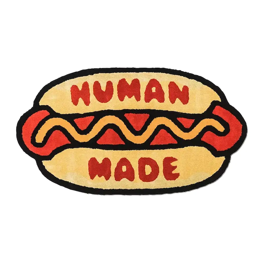 HUMAN MADE HOT DOG RUG - BEIGE