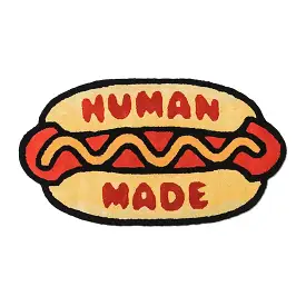 HUMAN MADE HOT DOG RUG - BEIGE