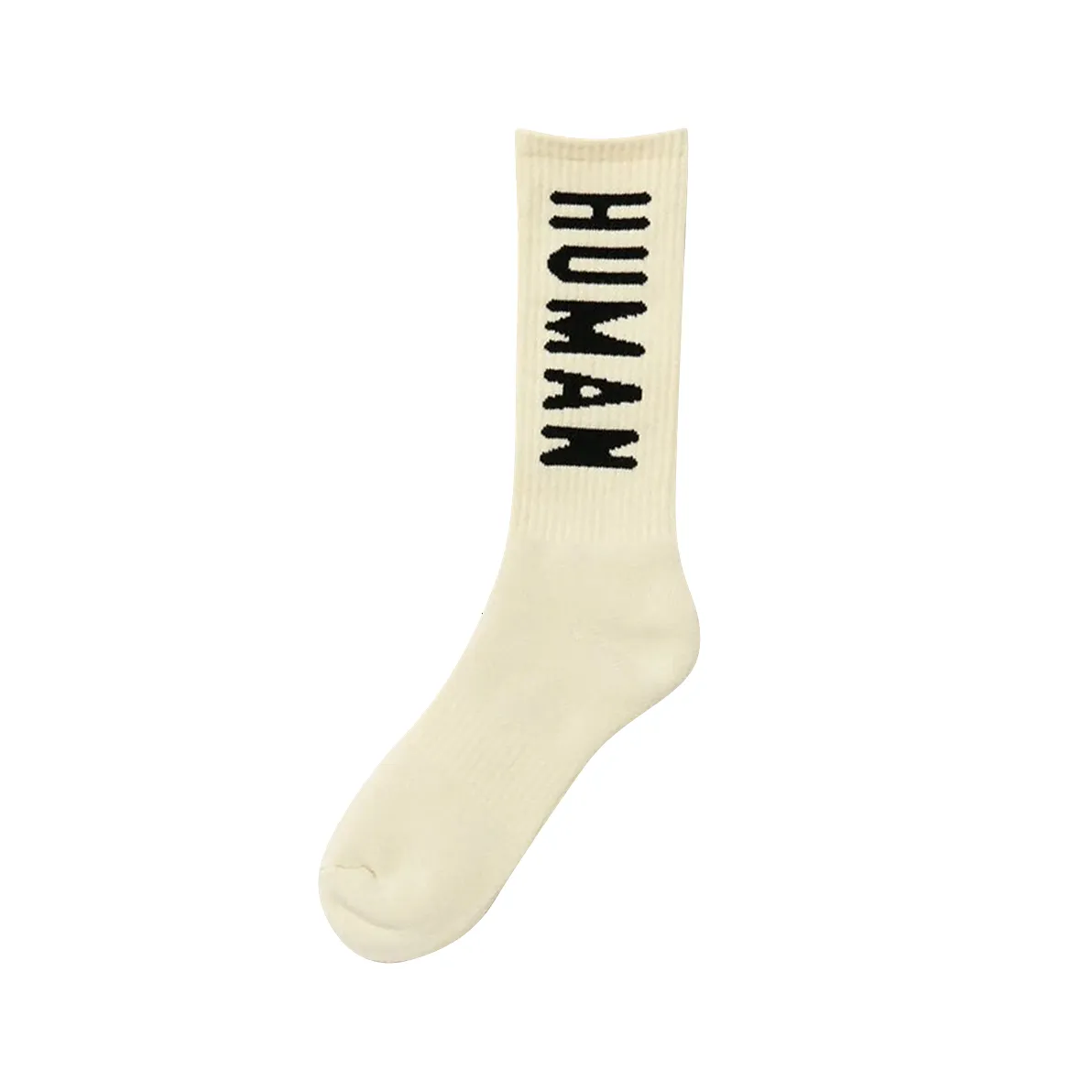 HUMAN MADEHM LOGO SOCKS.- WHITE