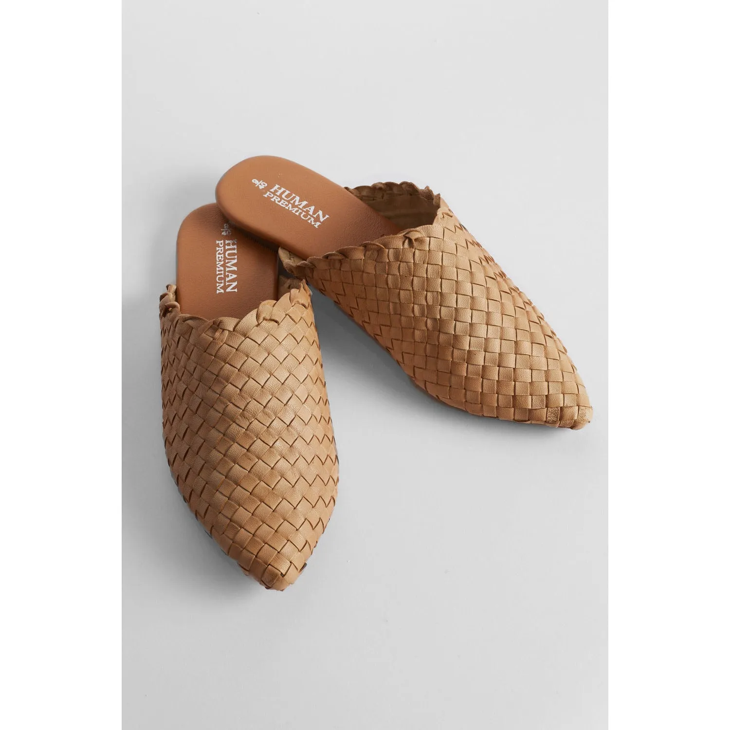 Human Premium Mojo2 Woven Leather Mule